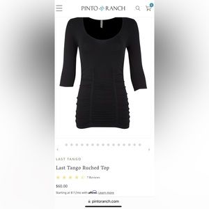 NWT Last Tango black top, size M/L